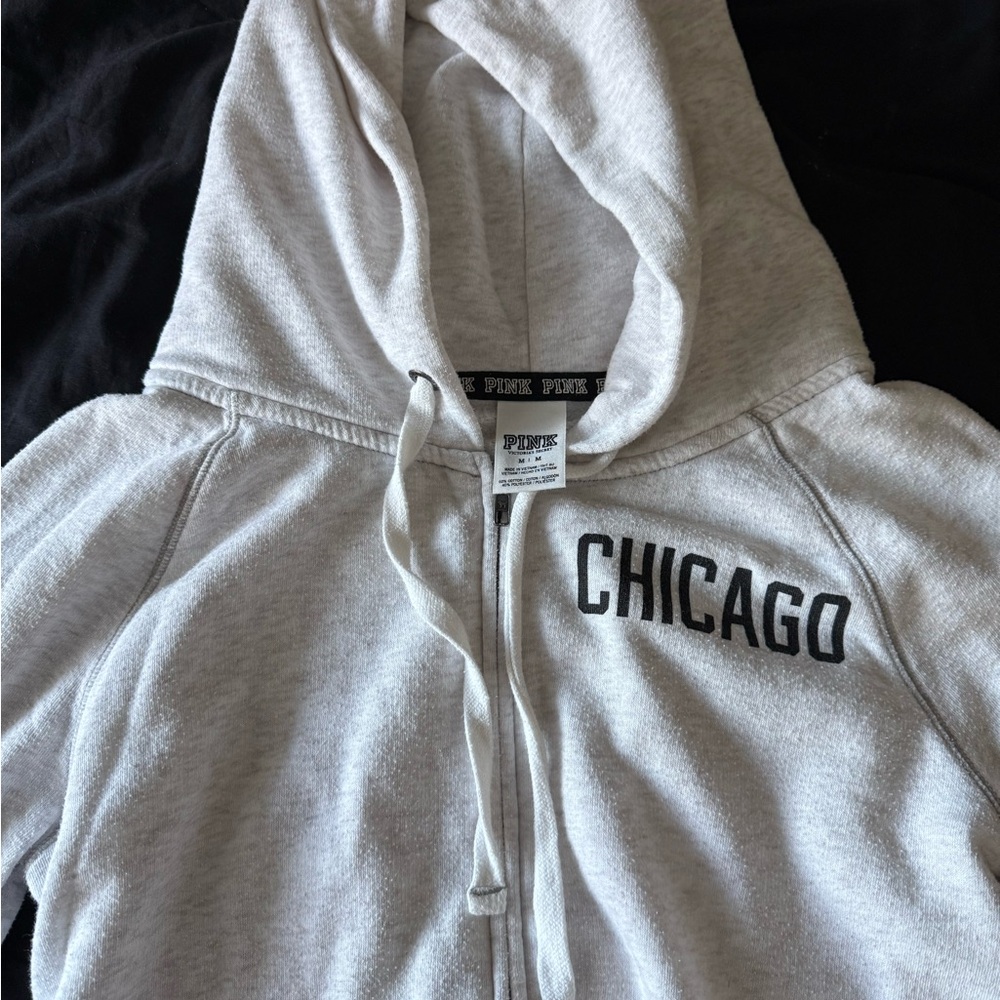 Pink Victoria's Secret Chicago Hoodie